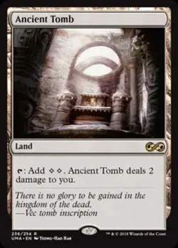 MTG English Ancient Tomb NM Normal Ultimate Masters - Image 1
