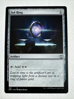 Sol Ring - Regular #120 NM/MINT Commander: Zendikar Rising MTG - Image 1
