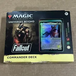 MTG Magic Gathering Fallout SCRAPPY SURVIVORS Commander Deck New Sealed 195166228532 - Image 1