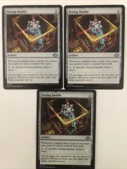 Vexing Bauble MTG Modern Horizon 3 NM #212 x3 Copies - Image 1