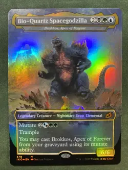 Bio-Quartz Spacegodzilla - Brokkos, Apex of Forever Ikoria: FOIL - Image 1
