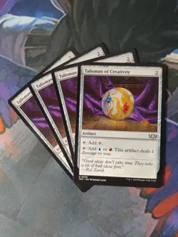 Talisman of Creativity x 4 | 7% Off 2+ | Dragonstorm | NM | MTG - Image 1