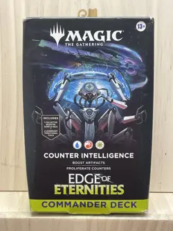 Magic the Gathering MTG Edge of Eternities - Counter Intelligence Commander Deck - Image 1