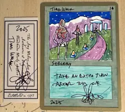 MTG Time Walk Altered New York City World Championships Amy WEBER - Image 1