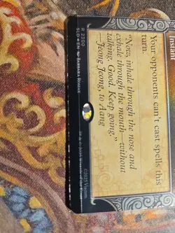 Silence 2300 Foil MTG Secret Lair - Played - - Image 3