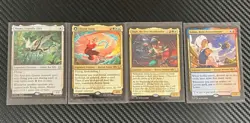 Avatar Aang, Momo, Toph. Sokka - Avatar - TLA MTG - Image 1