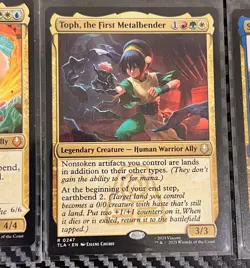 Avatar Aang, Momo, Toph. Sokka - Avatar - TLA MTG - Image 4