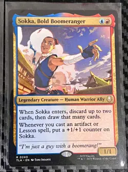 Avatar Aang, Momo, Toph. Sokka - Avatar - TLA MTG - Image 5