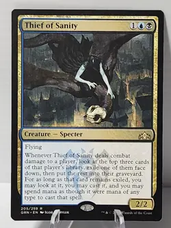 X 1 Thief of Sanity NM-M Rare Guilds of Ravnica 205 MTG Magic The Gathering - Image 1