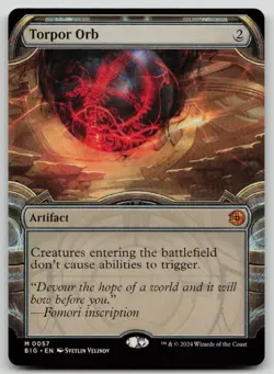 Torpor Orb (Showcase) M Outlaws of Thunder Junction: The Big Score 57 NM - Image 1