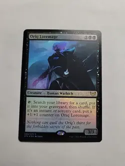 MTG - Oriq Loremage _ STX Foil Rare #080 - Image 1