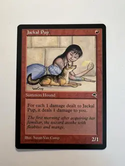 Jackal Pup - MTG Tempest - NM - Image 1