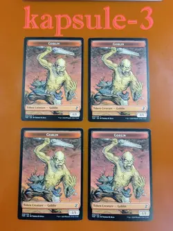 4x Goblin | TOKEN 008/015 | Time Spiral Remastered | MTG Magic Cards - Image 3