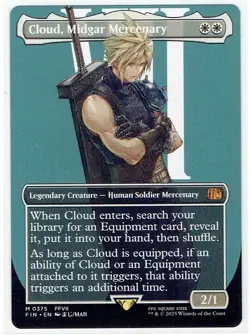 Cloud, Midgard Mercenary 0375 - Non-Foil Borderless - NM - Image 1