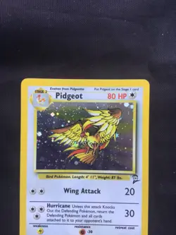 Pokemon Cards: Base Set 2 Rare Holo: Pidgeot 14/130 - Image 2