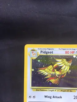Pokemon Cards: Base Set 2 Rare Holo: Pidgeot 14/130 - Image 3