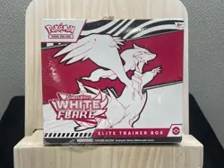 Pokemon TCG White Flare Elite Trainer Box Factory Sealed In Hand See Description - Image 1