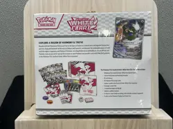 Pokemon TCG White Flare Elite Trainer Box Factory Sealed In Hand See Description - Image 2