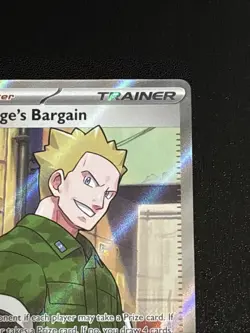 Pokemon TCG Mega Evolution Lt. Surge's Bargain Ultra Rare 170/132 NM - Image 3