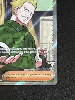 Pokemon TCG Mega Evolution Lt. Surge's Bargain Ultra Rare 170/132 NM - Image 4