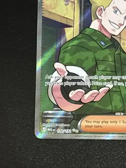 Pokemon TCG Mega Evolution Lt. Surge's Bargain Ultra Rare 170/132 NM - Image 5