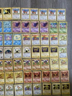 110 Vintage RARE (⭐ Only) Non Holo Pokemon Card Lot + Promos READ! (MP/LP/NM) - Image 3