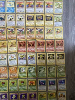 110 Vintage RARE (⭐ Only) Non Holo Pokemon Card Lot + Promos READ! (MP/LP/NM) - Image 5