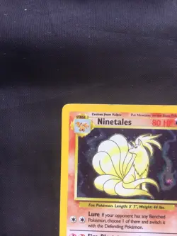 Pokemon Cards: Base Set 2 Rare Holo: Ninetales 13/130 - Image 3