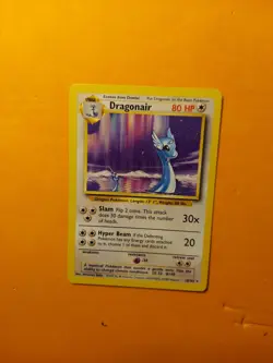 Dragonair 18/102 Base Set Non-Holo Rare, Unlimited Pokemon TCG MP L4 - Image 1
