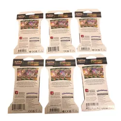 Pokemon TCG Sword & Shield Evolving Skies Sleeved Booster Pack x6 Factory Sealed - Image 2