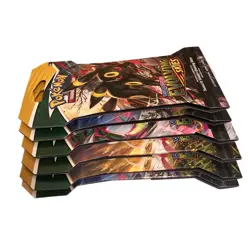 Pokemon TCG Sword & Shield Evolving Skies Sleeved Booster Pack x6 Factory Sealed - Image 4