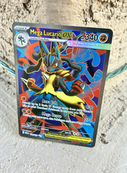 Mega Lucario EX, Pokemon Near Mint, Mega Evolution, Ultra Rare, 160/132 - Image 4