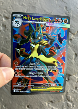 Mega Lucario EX, Pokemon Near Mint, Mega Evolution, Ultra Rare, 160/132 - Image 5