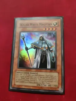 Yugioh! LP Skilled White Magician - MFC-064 - Super Rare - Unlimited Edition NM - Image 1