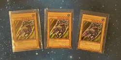 3x Yu-Gi-Oh! 2002 GAIA THE FIERCE KNIGHT 1st Ultra Rare LDB-P006 LOB PACK FRESH - Image 1