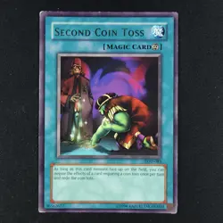 Second Coin Toss LOD-EN083 - Legacy of Darkness - Yu-Gi-Oh Card - Image 1