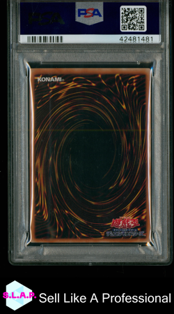 RED-EYES BLCK DRGN. YU-GI-OH! JAP DP18-DUELIST PACK: LGND DLST 2017 JP000 PSA 10 - Image 2