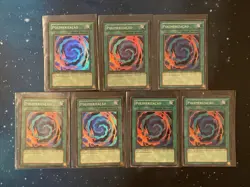 7x Yu-Gi-Oh! 2002 POLYMERIZATION 1st Super LDB-P059 Portuguese LOB PACK FRESH - Image 1