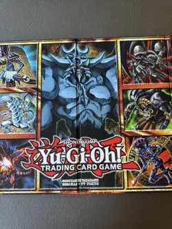 Yugioh Gameboard Playmat - Egyptian Gods Ra Obelisk Slifer Yugi Kaiba Joey - Image 3