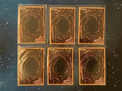 6x Yu-Gi-Oh! 2002 FLAME SWORDSMAN 1st Super LDB-P003 Portuguese LOB PACK FRESH - Image 2