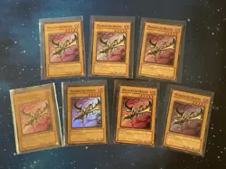 7x Yu-Gi-Oh! 2002 CURSE OF DRAGON 1st Super LDB-P066 Portuguese LOB PACK FRESH - Image 1