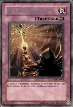 Spirit Barrier - Rare SOD-EN051 - MP - YuGiOh - Image 1