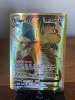 Pokemon Dragonite EX Full Art Ultra Rare Card 106/108 Evolutions XY NM - Image 1