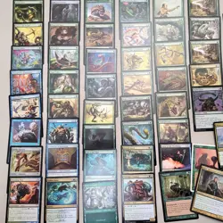 Whole COMMANDER Magic 100 MTG Cards*SNAKES* Edric's Tribal Budget Beginners Deck - Image 3