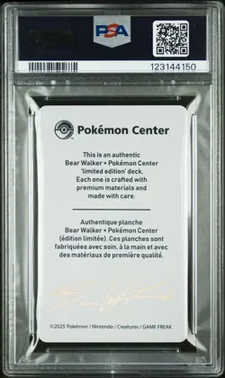 PSA 9 Pokemon Center X Bear Walker Pokemon Umbreon Card Serialized 1037/1600 - Image 2