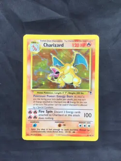 Pokemon Cards: Legendary Collection Rare Holo: Charizard 3/110 - Image 1