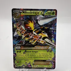 M Beedrill EX XY158 XY Promos Holo Pokemon Card - Image 1