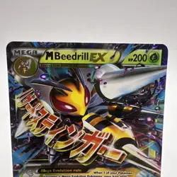 M Beedrill EX XY158 XY Promos Holo Pokemon Card - Image 2
