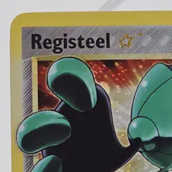 2006 Registeel Gold Star Holofoil Rare EX Legend Maker 92/92 Pokemon Card - Image 2