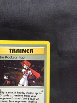 Pokemon Cards: Gym Heroes Rare Holo: The Rocket's Trap 19/132 - Image 4